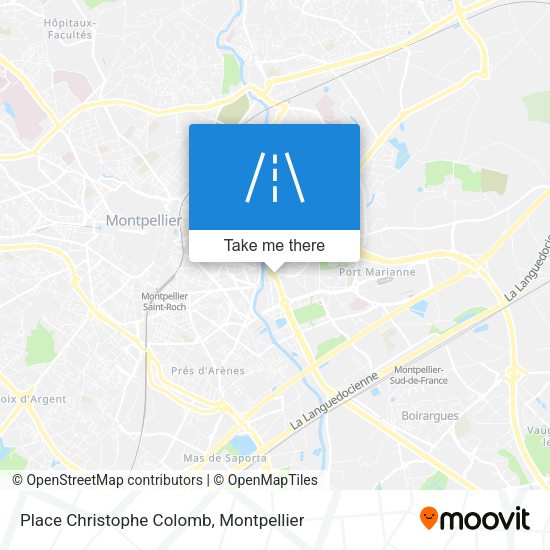 Place Christophe Colomb map