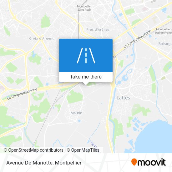 Avenue De Mariotte map