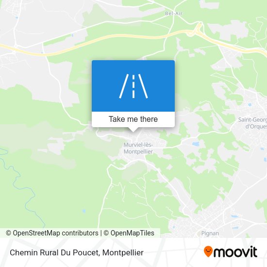 Chemin Rural Du Poucet map