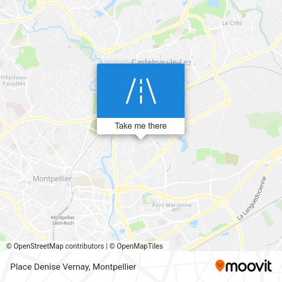 Place Denise Vernay map