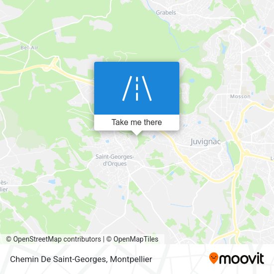 Chemin De Saint-Georges map