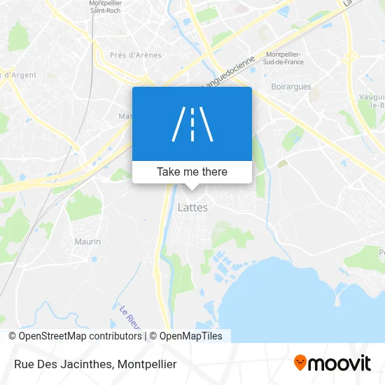 Rue Des Jacinthes map