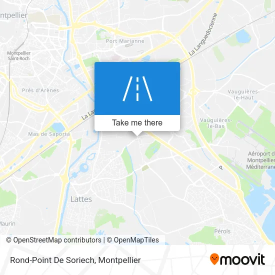 Rond-Point De Soriech map
