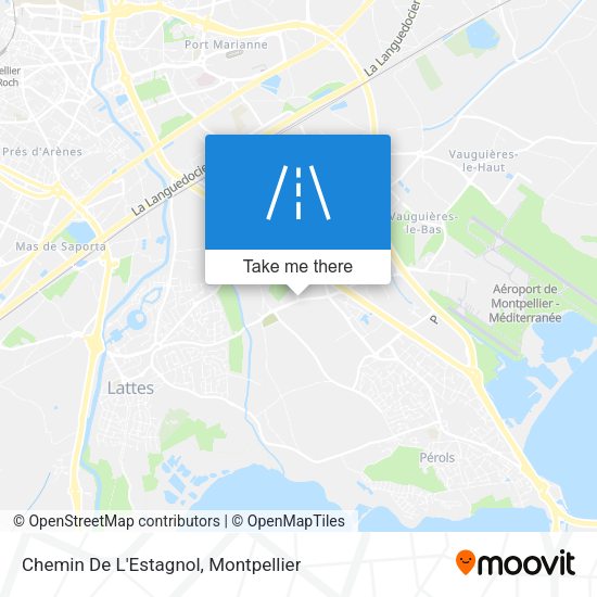 Chemin De L'Estagnol map