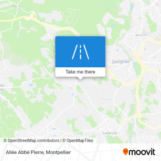 Allée Abbé Pierre map