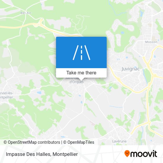 Impasse Des Halles map