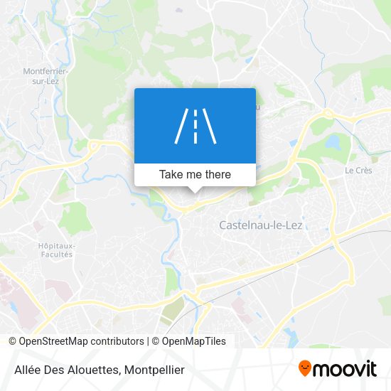 Allée Des Alouettes map