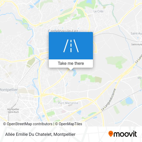 Allée Emilie Du Chatelet map