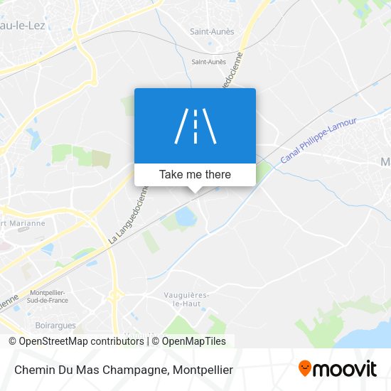 Chemin Du Mas Champagne map