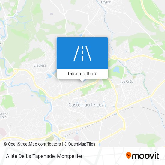 Allée De La Tapenade map