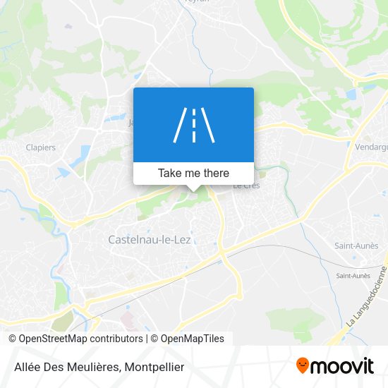 Allée Des Meulières map