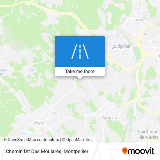 Chemin Dit Des Moularès map