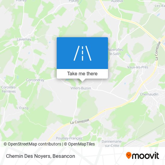 Chemin Des Noyers map