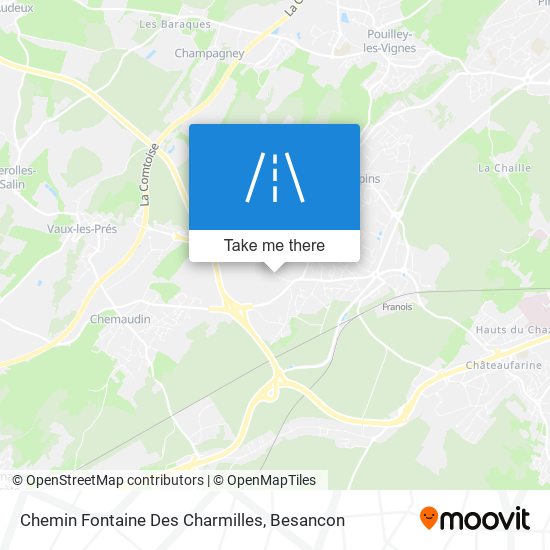 Chemin Fontaine Des Charmilles map