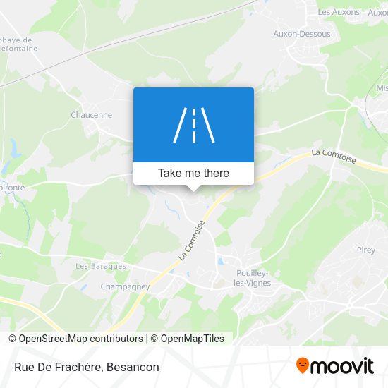 Rue De Frachère map