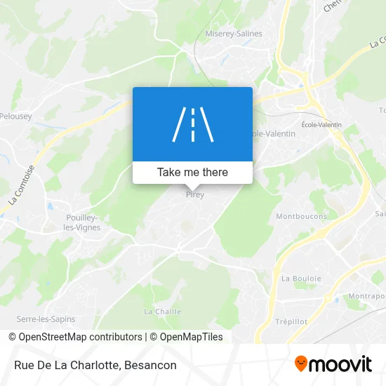 Rue De La Charlotte map