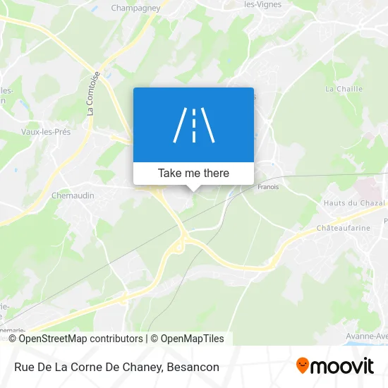 Rue De La Corne De Chaney map