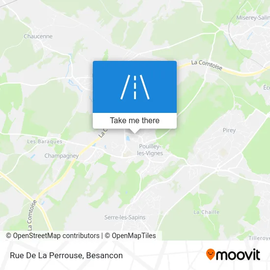 Rue De La Perrouse map