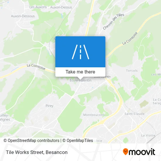 Rue De La Tuilerie map