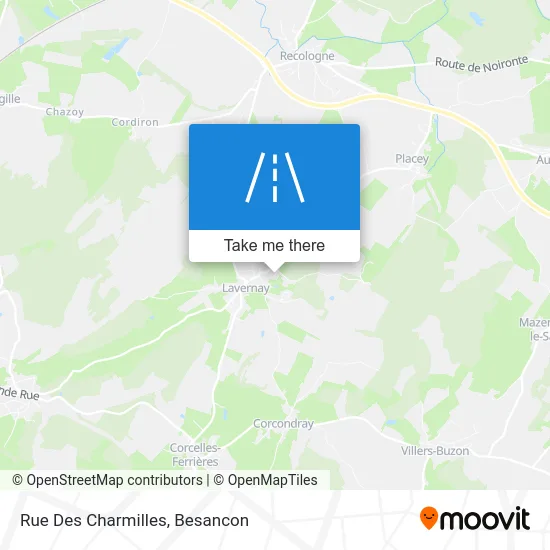 Rue Des Charmilles map