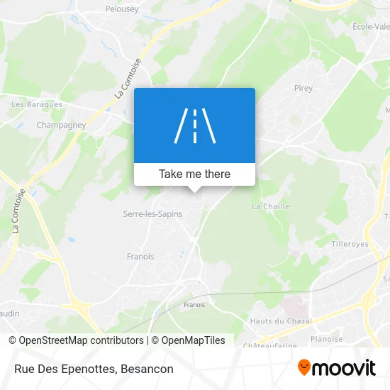 Rue Des Epenottes map
