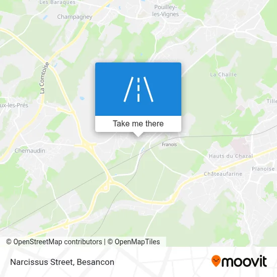 Rue Des Narcisses map