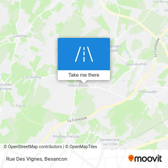 Rue Des Vignes map