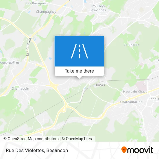 Rue Des Violettes map