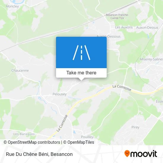 Rue Du Chêne Béni map