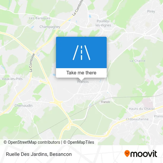 Ruelle Des Jardins map