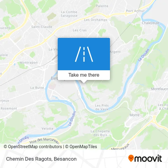 Chemin Des Ragots map