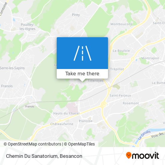 Chemin Du Sanatorium map