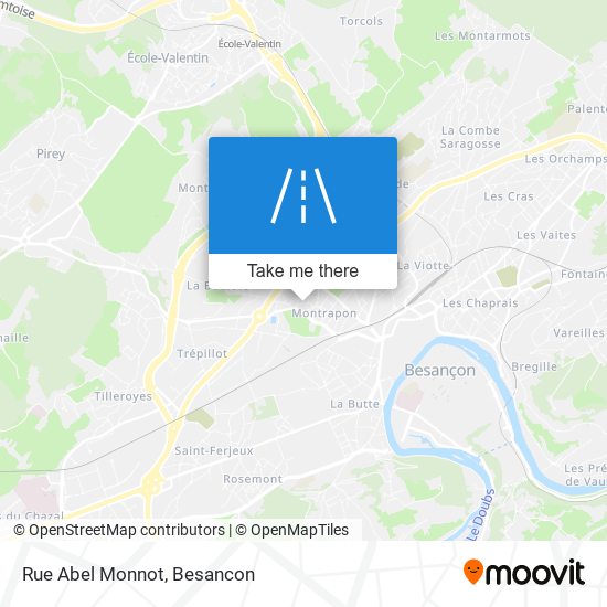 Mapa Rue Abel Monnot