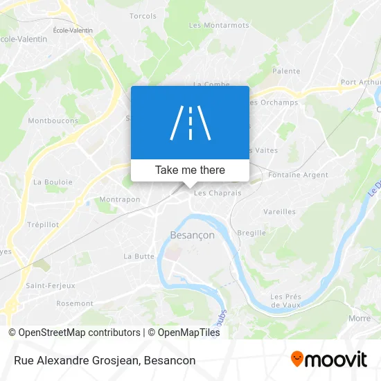 Rue Alexandre Grosjean map