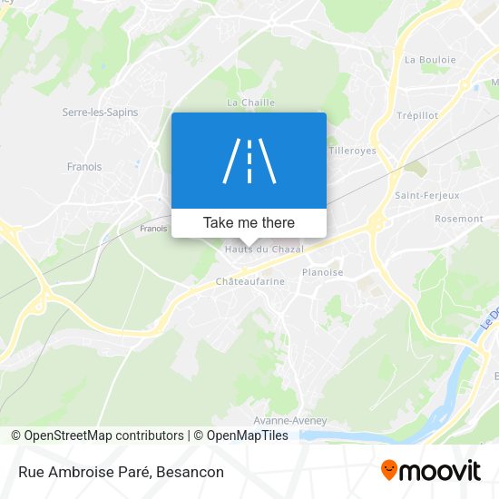 Rue Ambroise Paré map