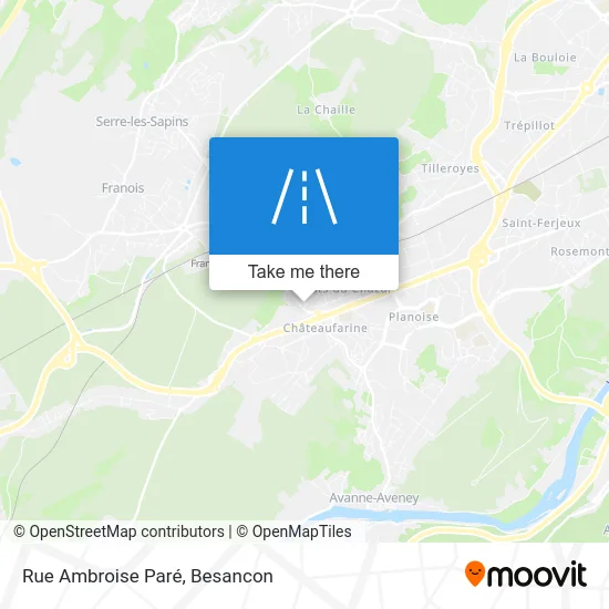 Rue Ambroise Paré map