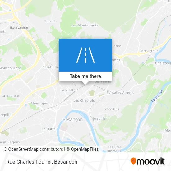 Rue Charles Fourier map