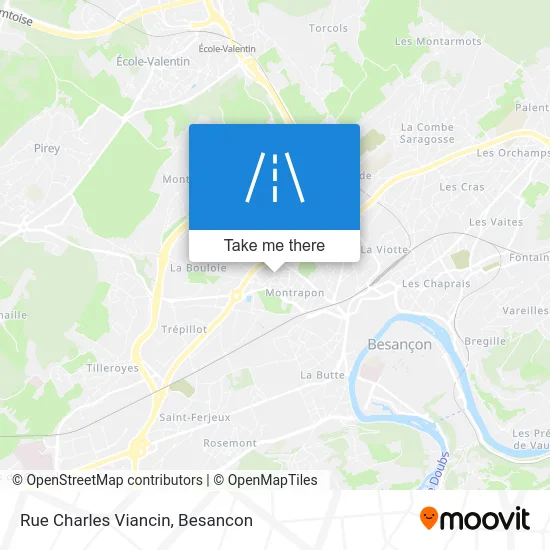 Rue Charles Viancin map