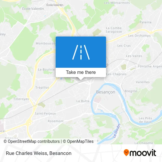 Rue Charles Weiss map