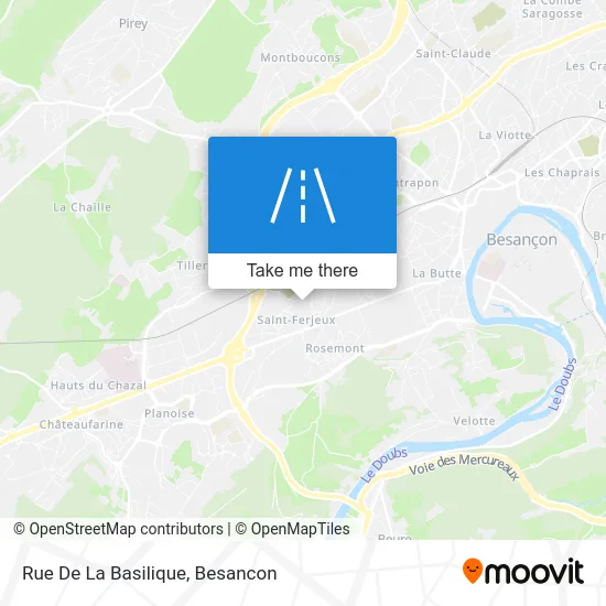 Rue De La Basilique map