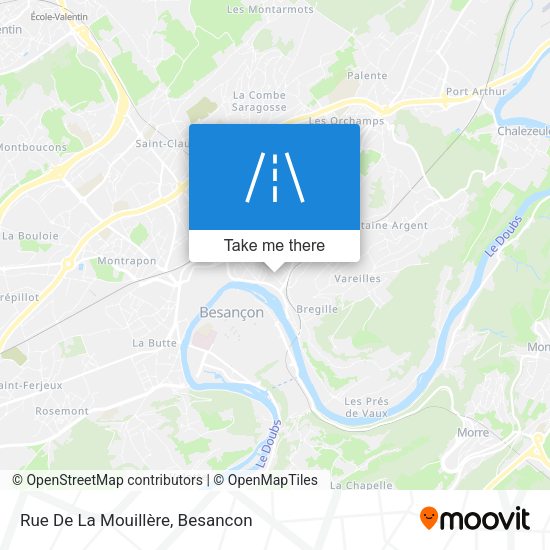 Rue De La Mouillère map