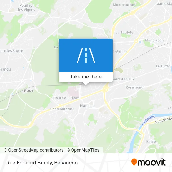 Rue Édouard Branly map