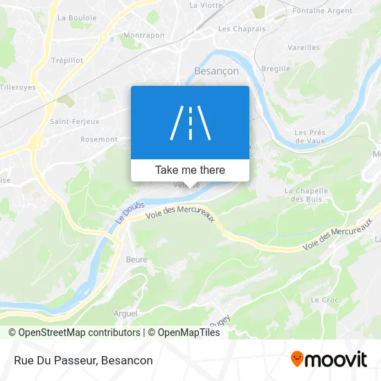 Rue Du Passeur map