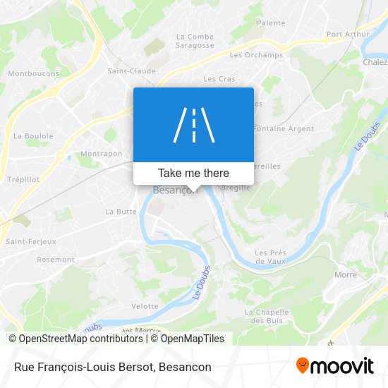 Rue François-Louis Bersot map