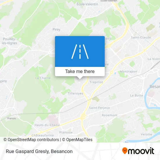 Rue Gaspard Gresly map