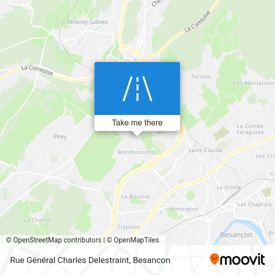 Rue Général Charles Delestraint map