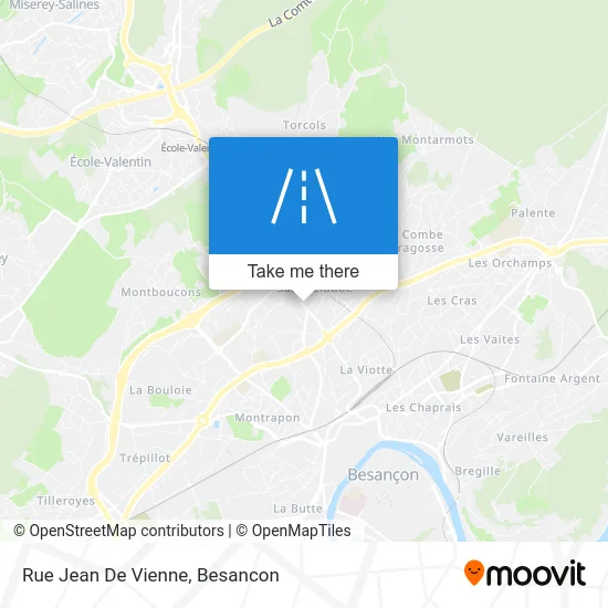 Rue Jean De Vienne map
