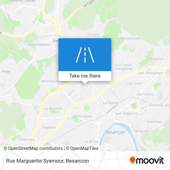 Rue Marguerite Syamour map