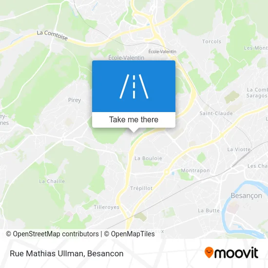 Rue Mathias Ullman map