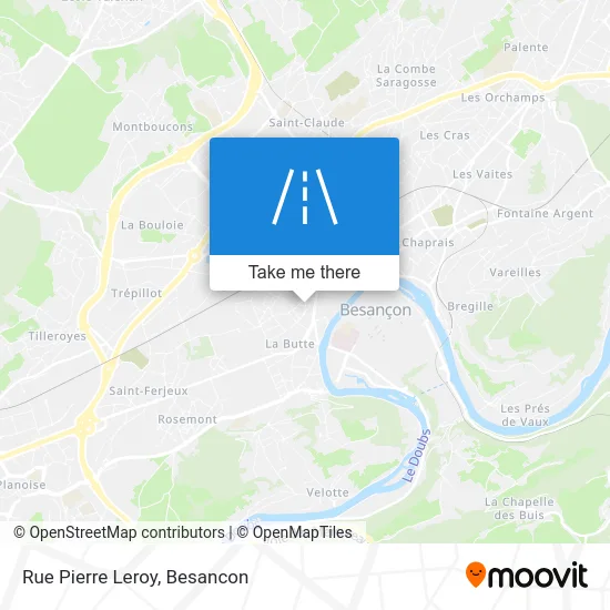 Rue Pierre Leroy map